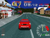 une photo d'Ã©cran de Ridge Racer sur Sony Playstation